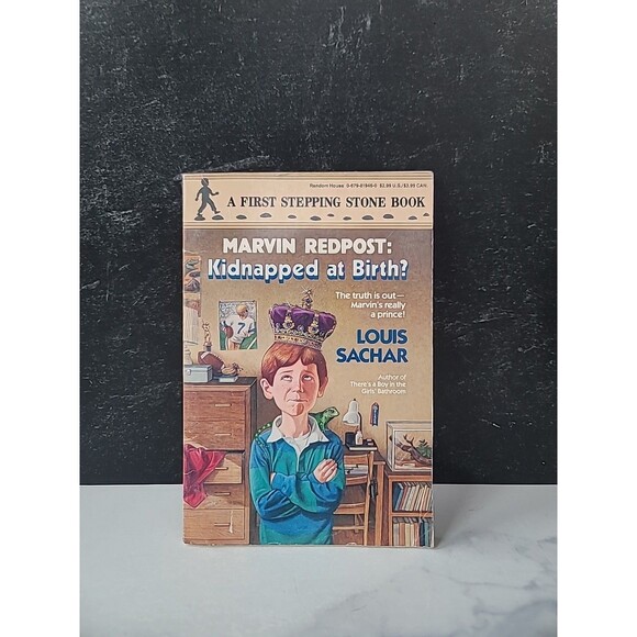 Marvin Redpost: Kidnapped At Birth? By Louis Sachar Paperback - Picture 1 of 10